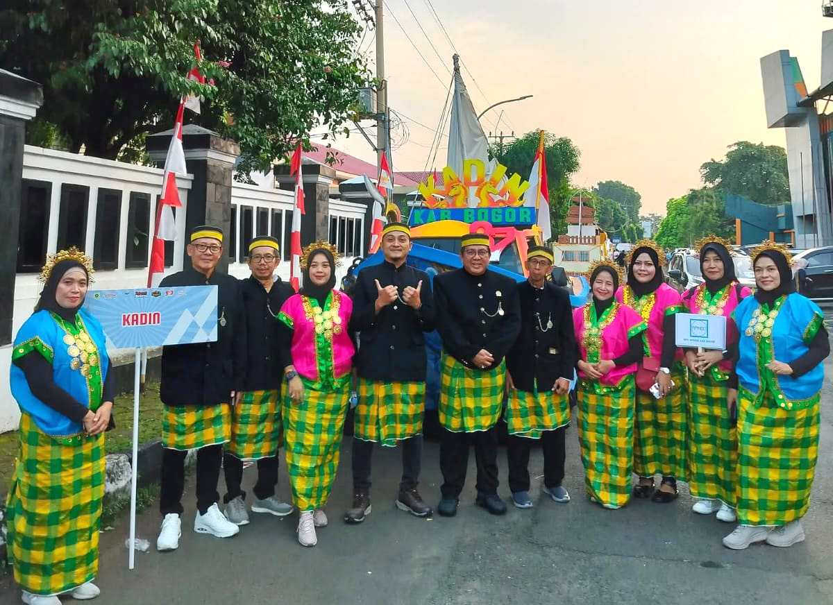 Helaran Budaya dalam rangka Hari Jadi Bogor ke - 543